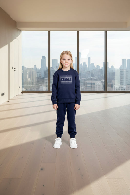 Girls printed sweatsuit