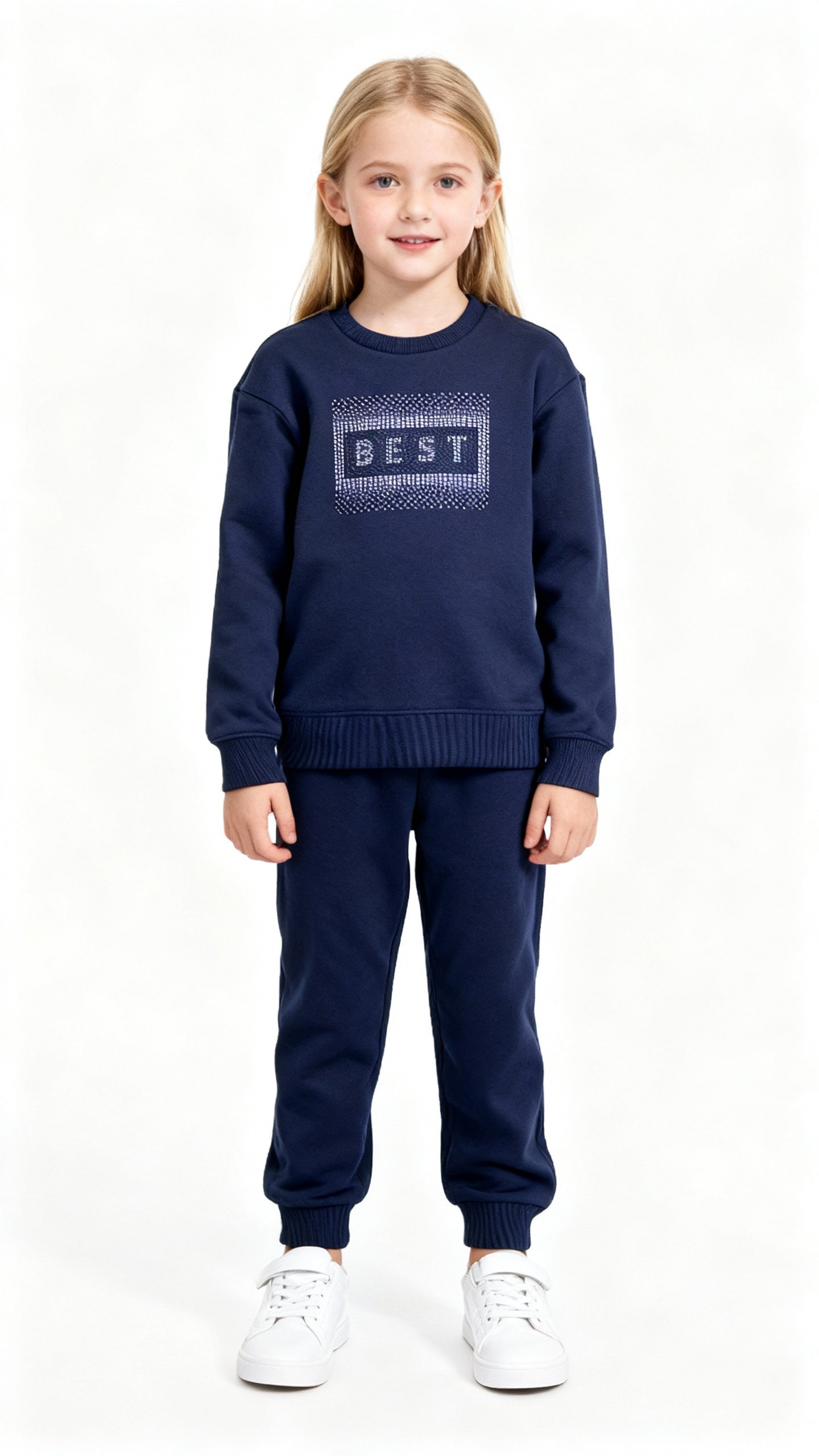 Girls printed sweatsuit