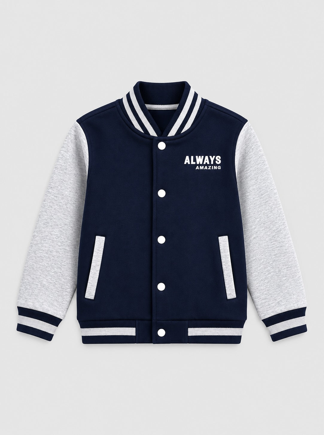 Toddlers varsity jacket
