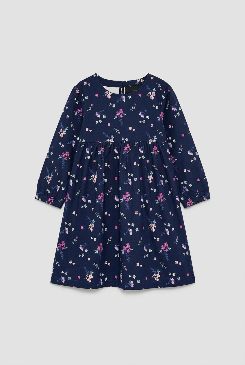 BloomTiered knee length dress
