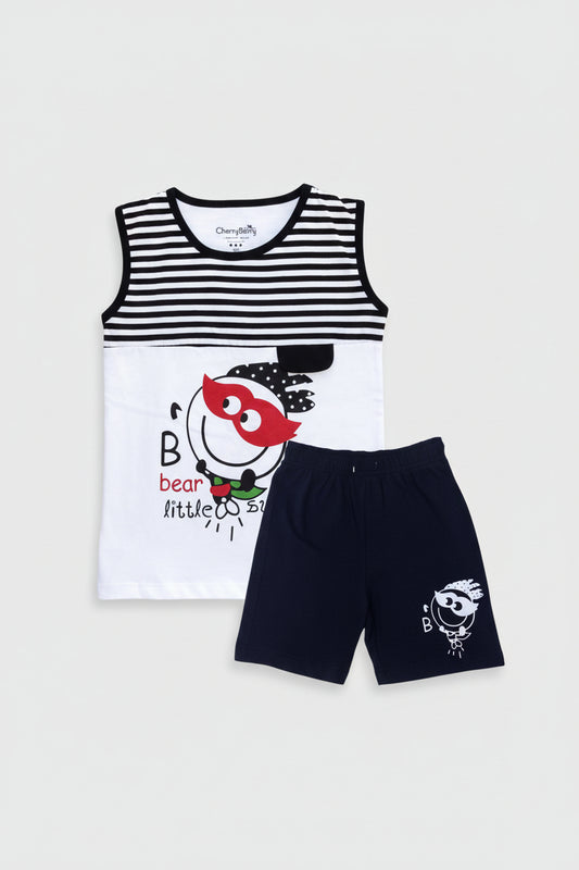 Boys Minions T-shirt Shorts Set